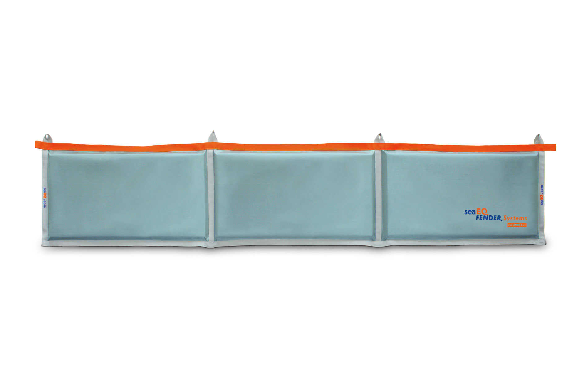 seaEQ Langfender LF 2100 – Durchgehender Bootsfender grau