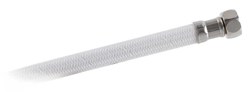 Osculati Classic Evo Deckdusche, weißer Nylon-Schlauch, Vertikal montiert
