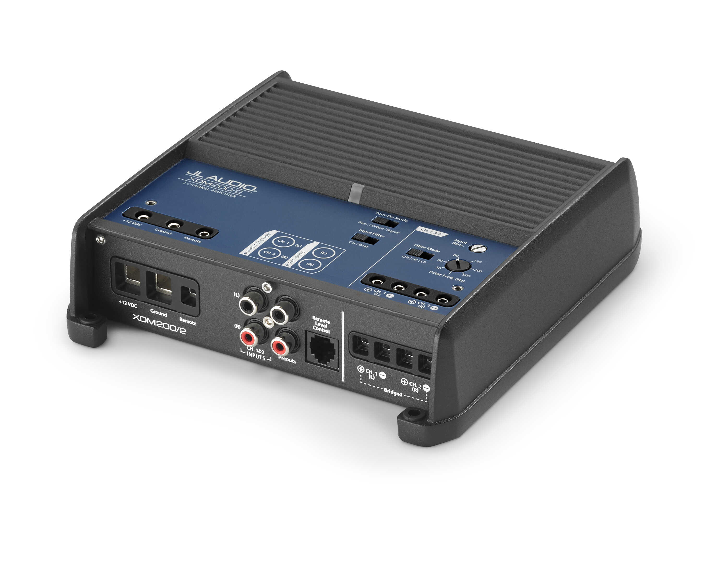 JL Audio Marine XDM-Serie Klasse D Verstärker 200W, 2 Kanal JL Audio Marine XDM-Serie Klasse D Verstärker 200W, 2 Kanal