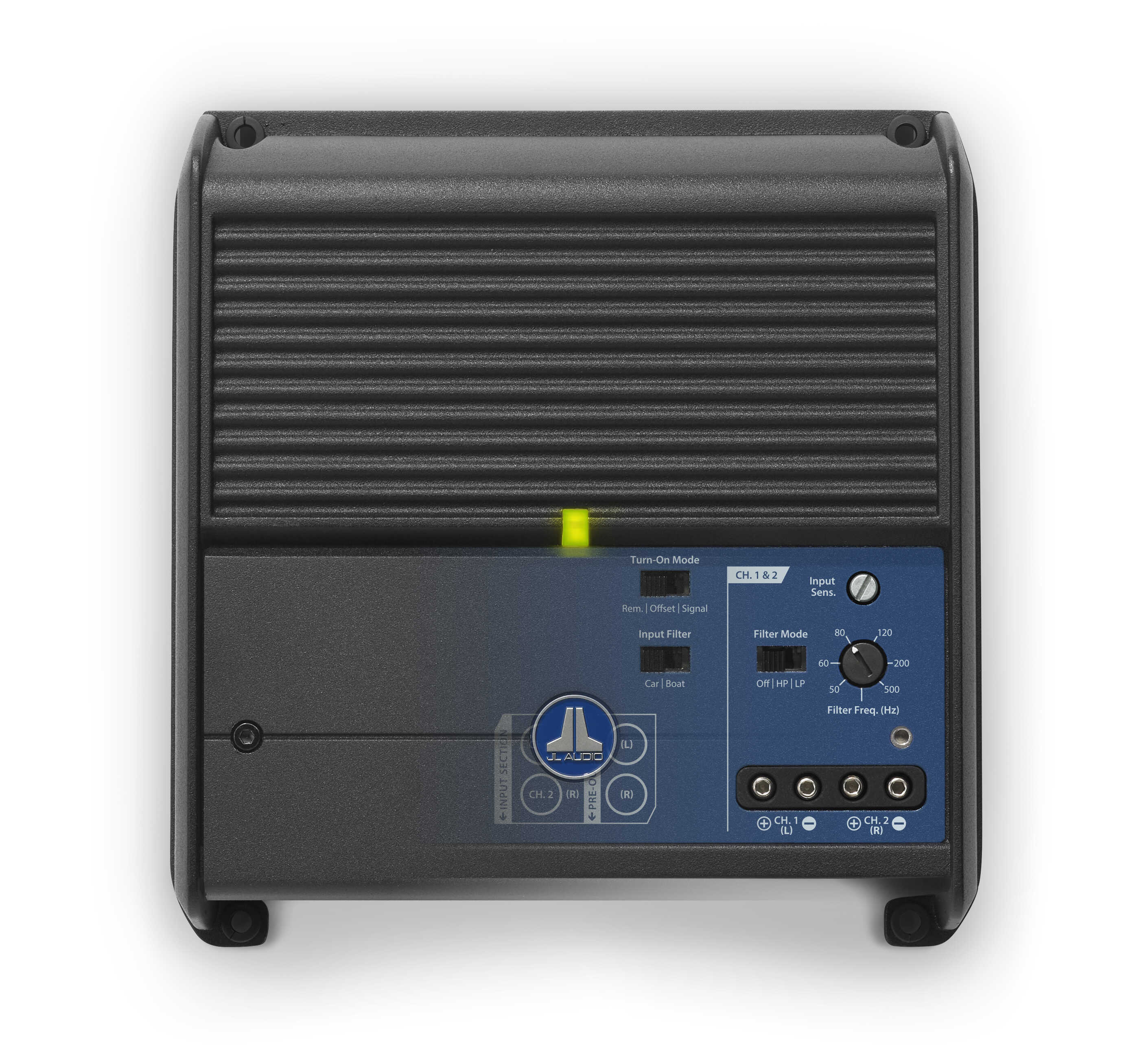 JL Audio Marine XDM-Serie Klasse D Verstärker 200W, 2 Kanal JL Audio Marine XDM-Serie Klasse D Verstärker 200W, 2 Kanal