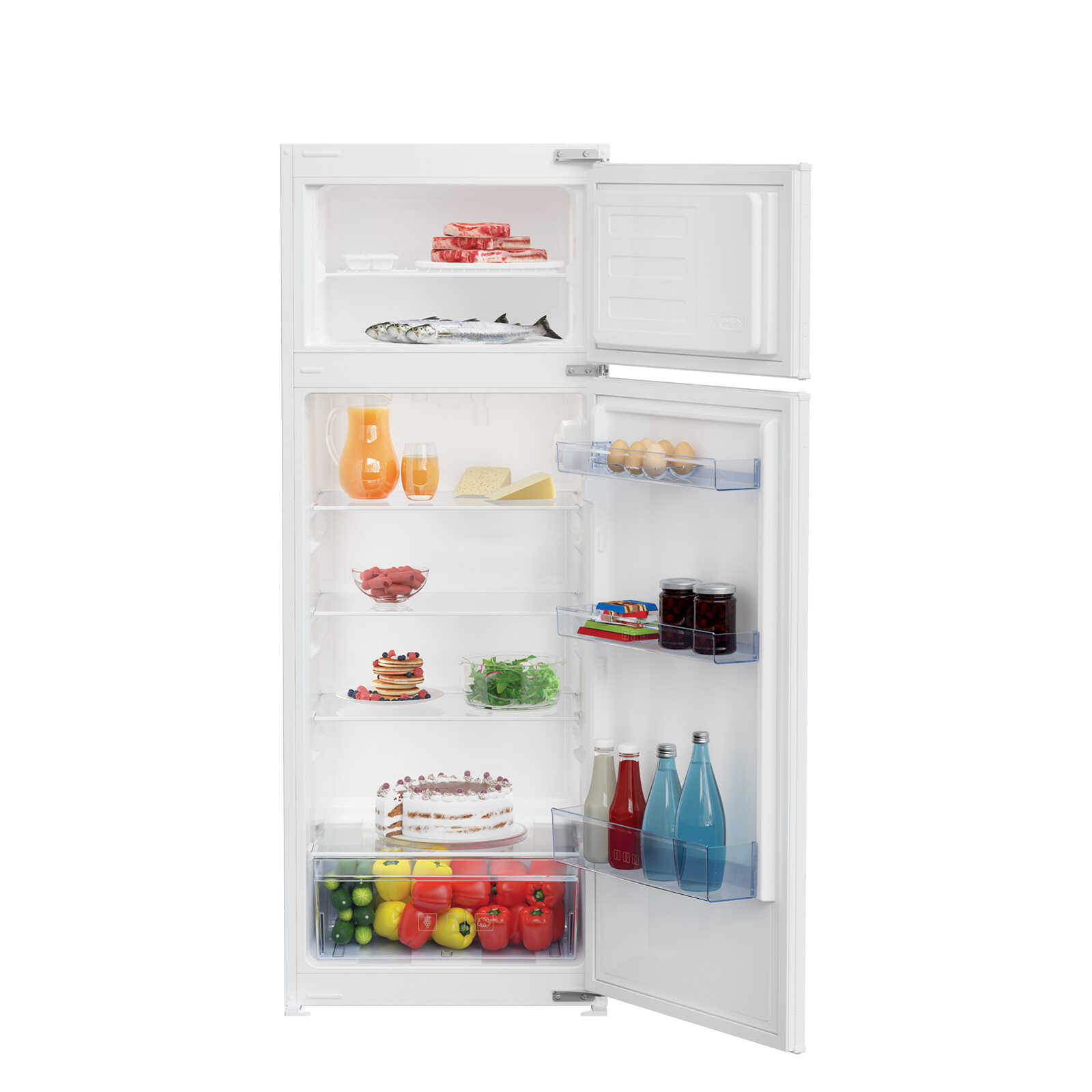 Vitrifrigo C220DP – Kühl-Gefrierkombination 220L Doppeltür, Home Comfort