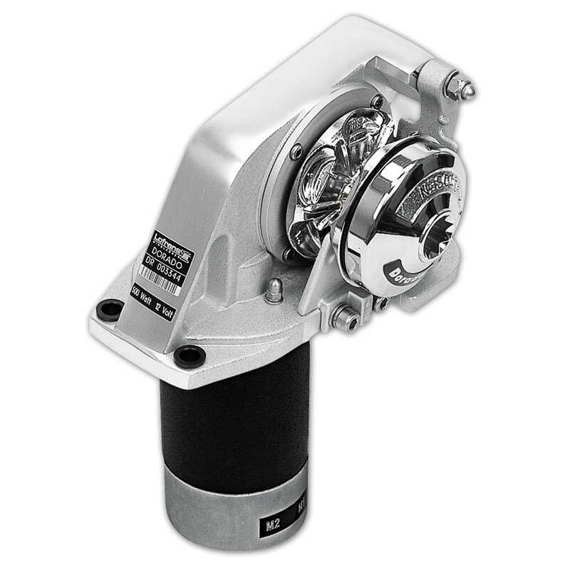 Lofrans DORADO horizontale Ankerwinde mit eloxiertem Aluminiumgehäuse
