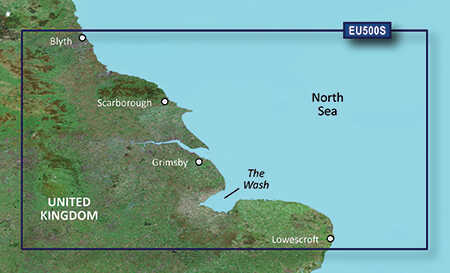 Garmin BlueChart g2 Vision VEU500S - Blyth-Lowestoft Garmin BlueChart g2 Vision VEU500S - Blyth-Lowestoft