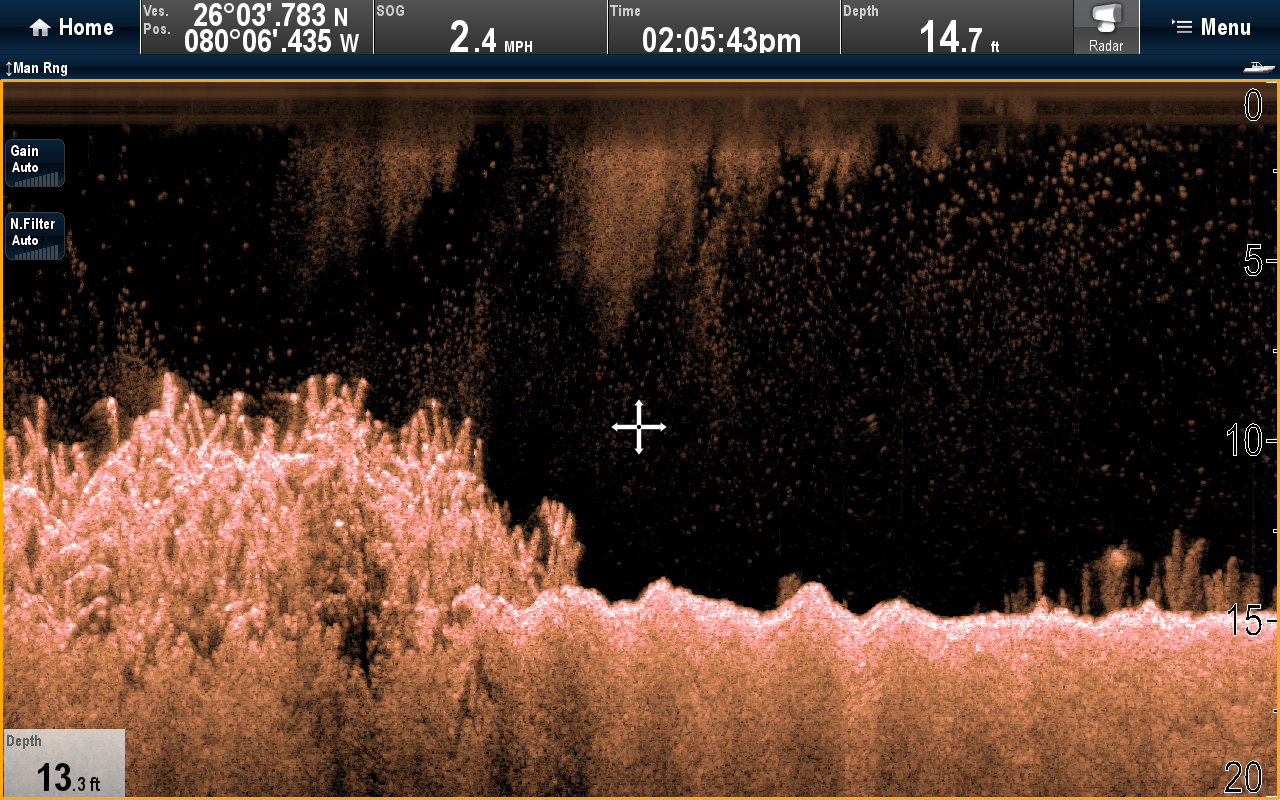 Raymarine eS127 Multifunktionsdisplay mit ClearPulse™ Sonar
