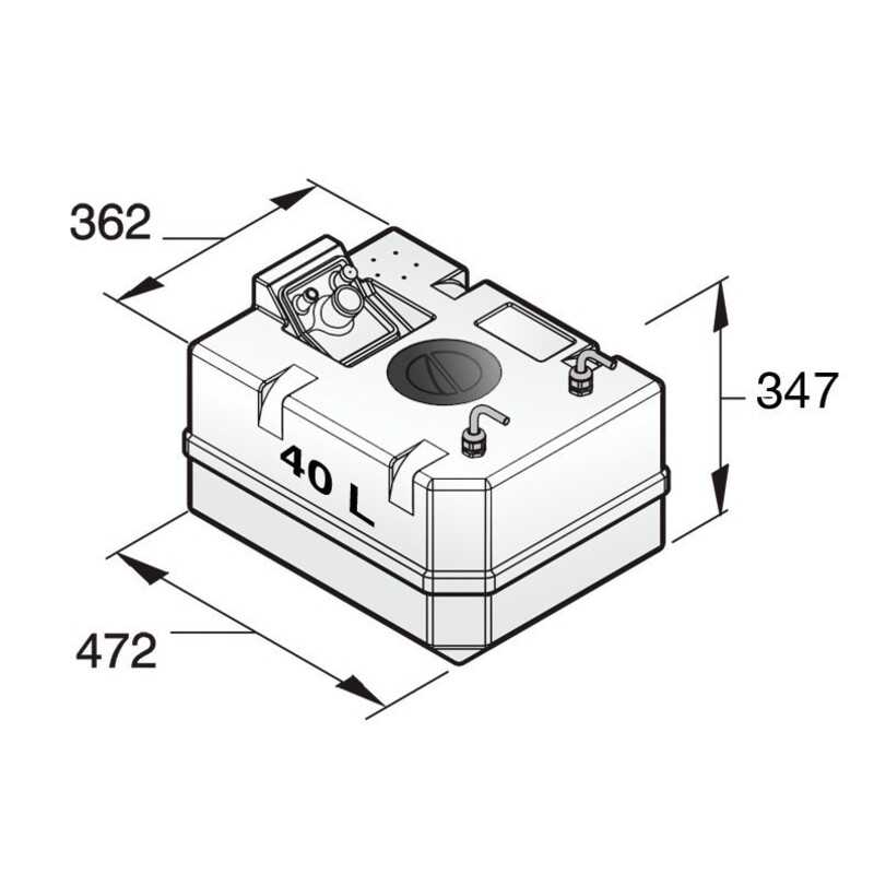 Vetus Dieseltank