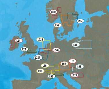 C-Map MAX West Europe Local