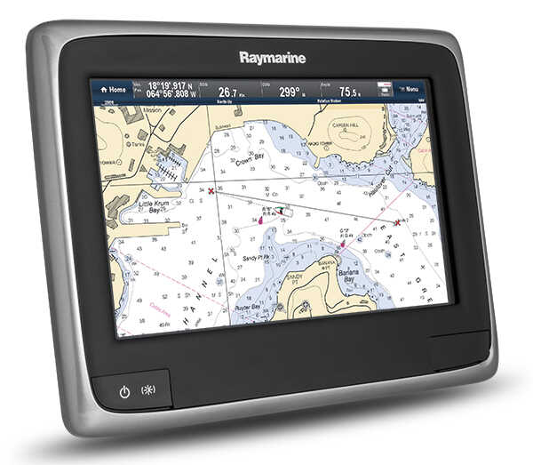 Raymarine a98 Multifunktionsdisplay mit integrierten DownVision und WiFi