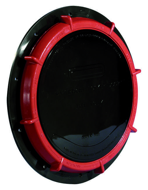 Aqualine Zubehör - Universal-Gitter für wandhängende Ausgüsse, Kunststoff,  weiß PI5020