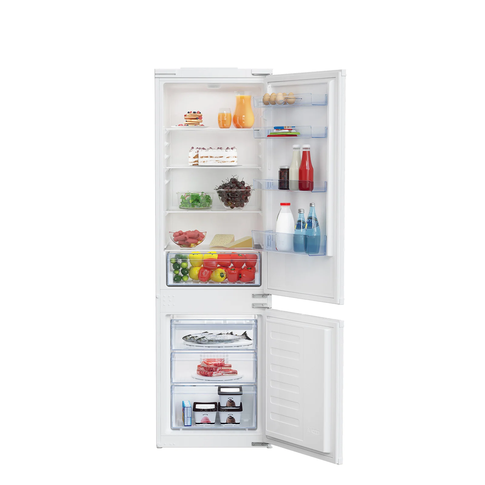 Vitrifrigo C270DP – Kühl-Gefrierkombination 271L Doppeltür, Home Comfort