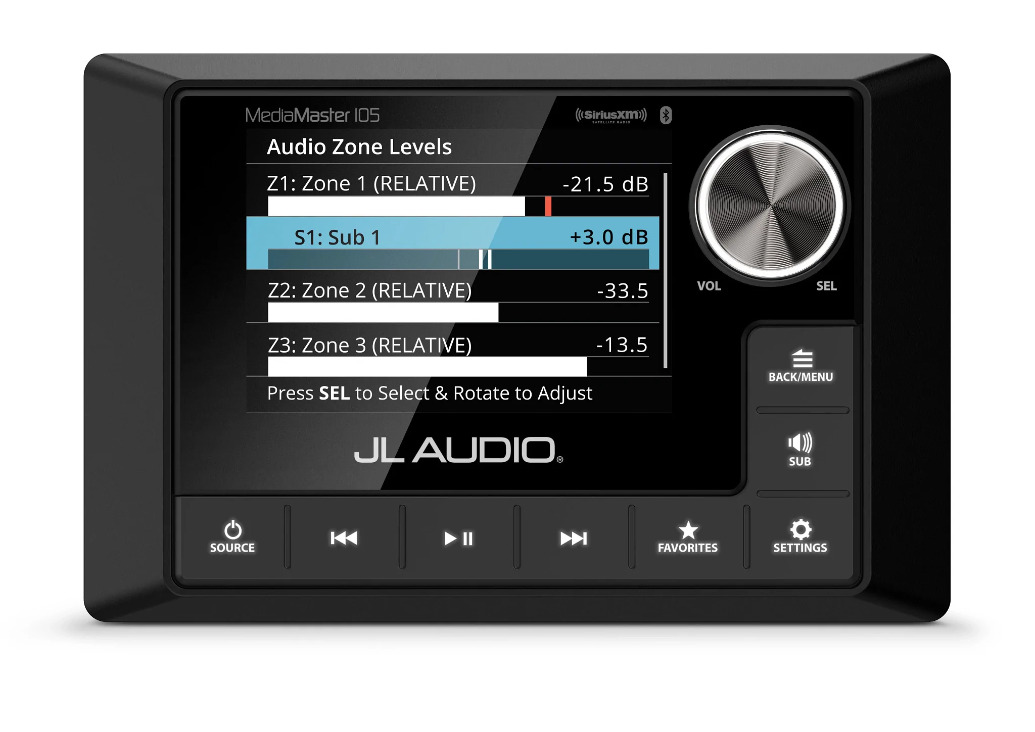 JL Audio MediaMaster 105