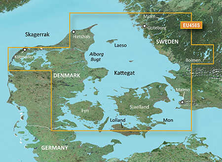Garmin BlueChart g2 Vision VEU458S - Göteborg bis Fünen Garmin BlueChart g2 Vision VEU458S - Göteborg bis Fünen
