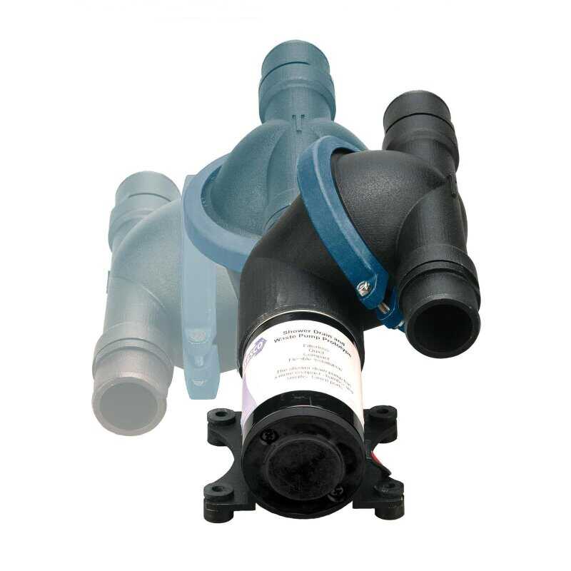 Jabsco Membran-Bilgepumpe 16 LPM 12V