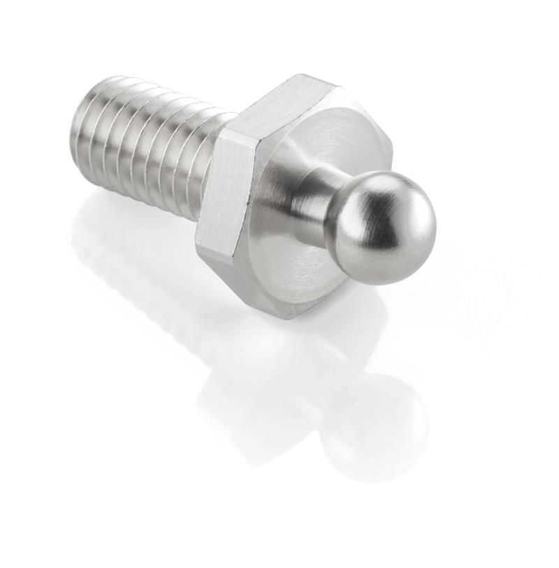 Loxx Schraube M5 × 10mm – Messing verchromt, SW9, ohne Mutter