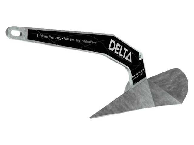 Lewmar Delta Anker aus verzinktem Stahl 6 kg