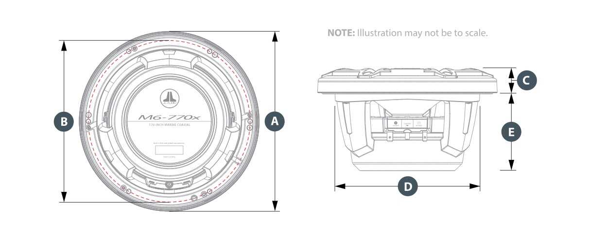 JL Audio Marine M6 Koaxial Lautsprecher 7,7"