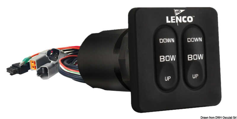 Lenco Trimmklappen Schalter ohne LED für Single Actuator Systeme