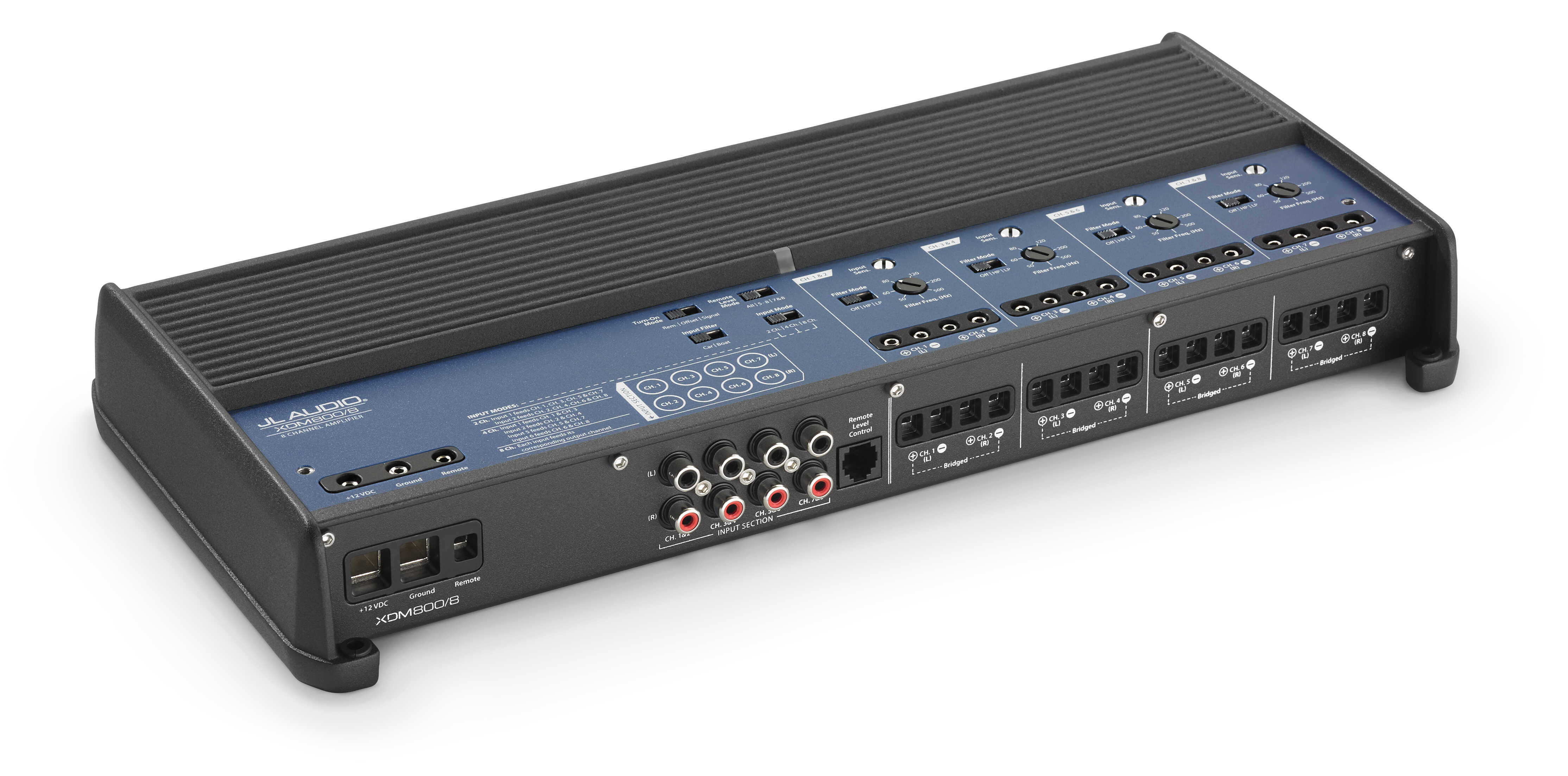 JL Audio Marine XDM-Serie Klasse D Verstärker 800W, 8 Kanal JL Audio Marine XDM-Serie Klasse D Verstärker 800W, 8 Kanal