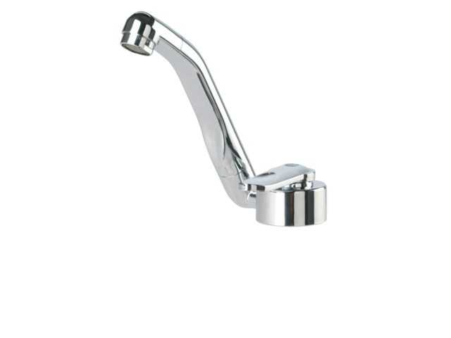 Dometic AC 539 Einhebel Wasserhahn aus Kunststoff mit Chrom-Finish