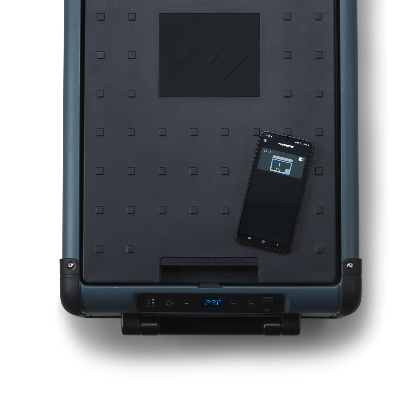 Die Dometic CFX2 57 Kompressor-Kühlbox verfügt über App-Steuerung, digitales Display und herausnehmbaren Innenkorb für optimale Organisation