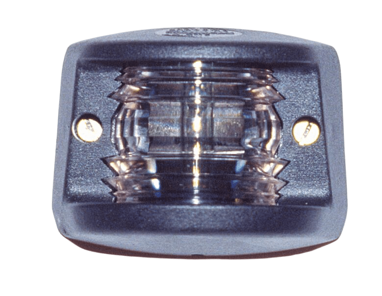 Aqua Signal Serie 20 Topplaterne Schwarz 12V / 5W