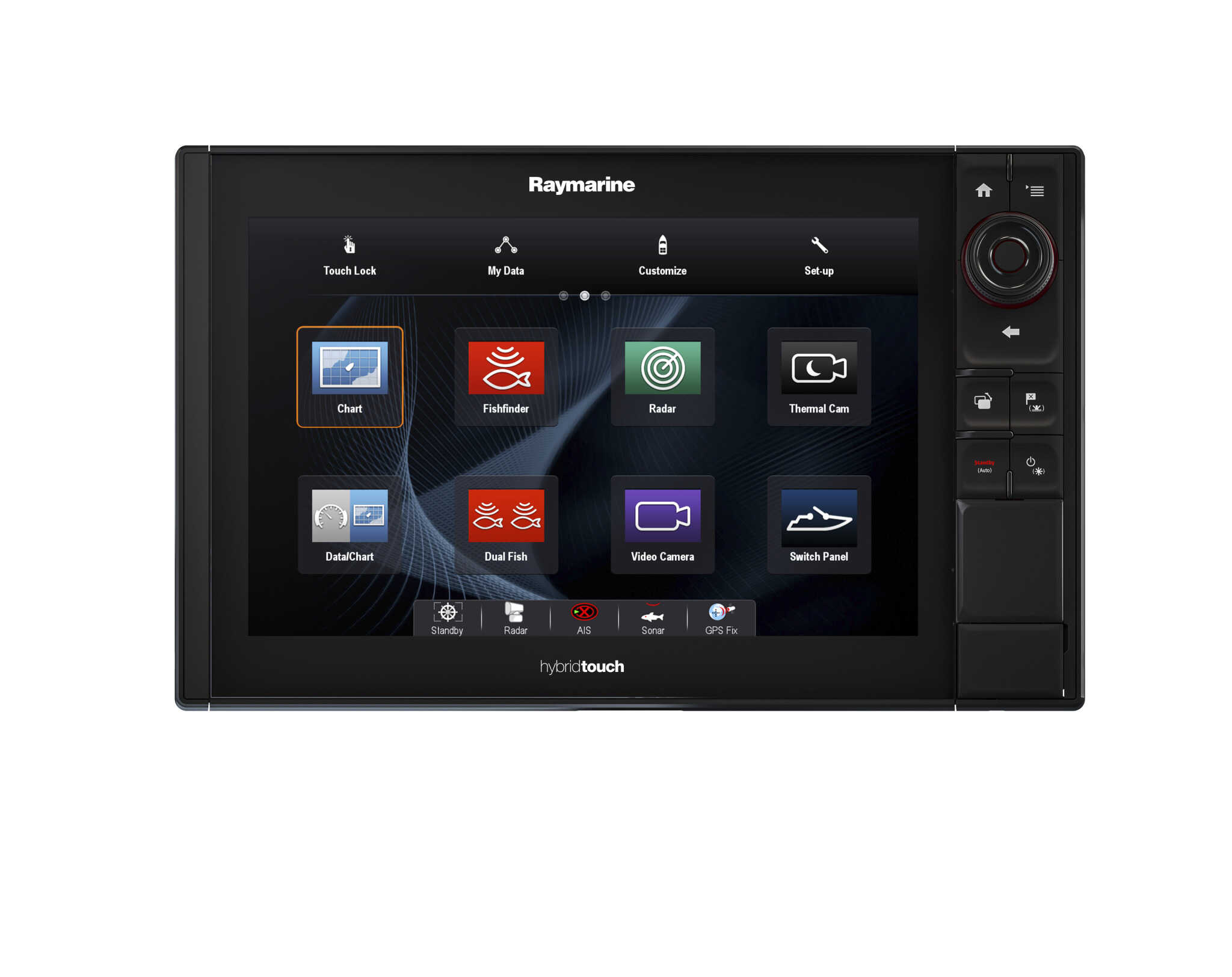 Raymarine eS127 Multifunktionsdisplay mit ClearPulse™ Sonar