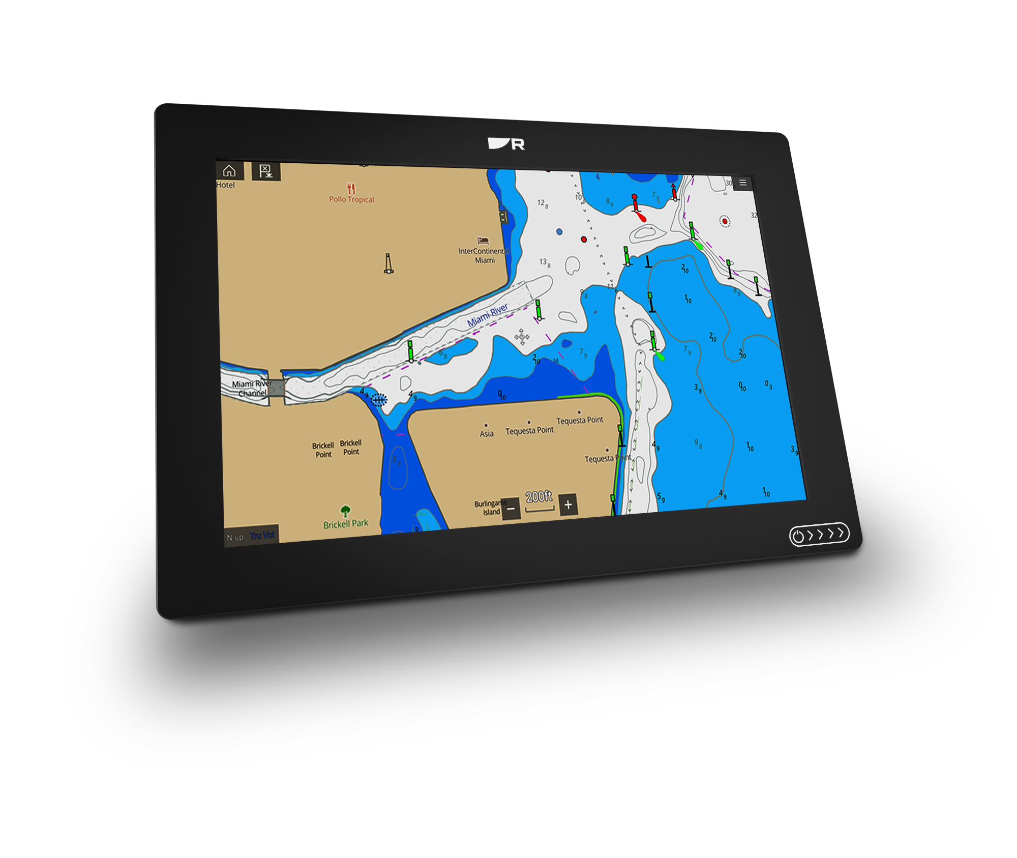 Raymarine AXIOM+ 12 RV, 12" Touch-Multifunktionsdisplay mit integriertem RealVision 3D, 600W Sonar, ohne Geber, E70639 Raymarine AXIOM+ 12 RV, 12" Touch-Multifunktionsdisplay mit integriertem RealVision 3D, 600W Sonar, ohne Geber, E70639