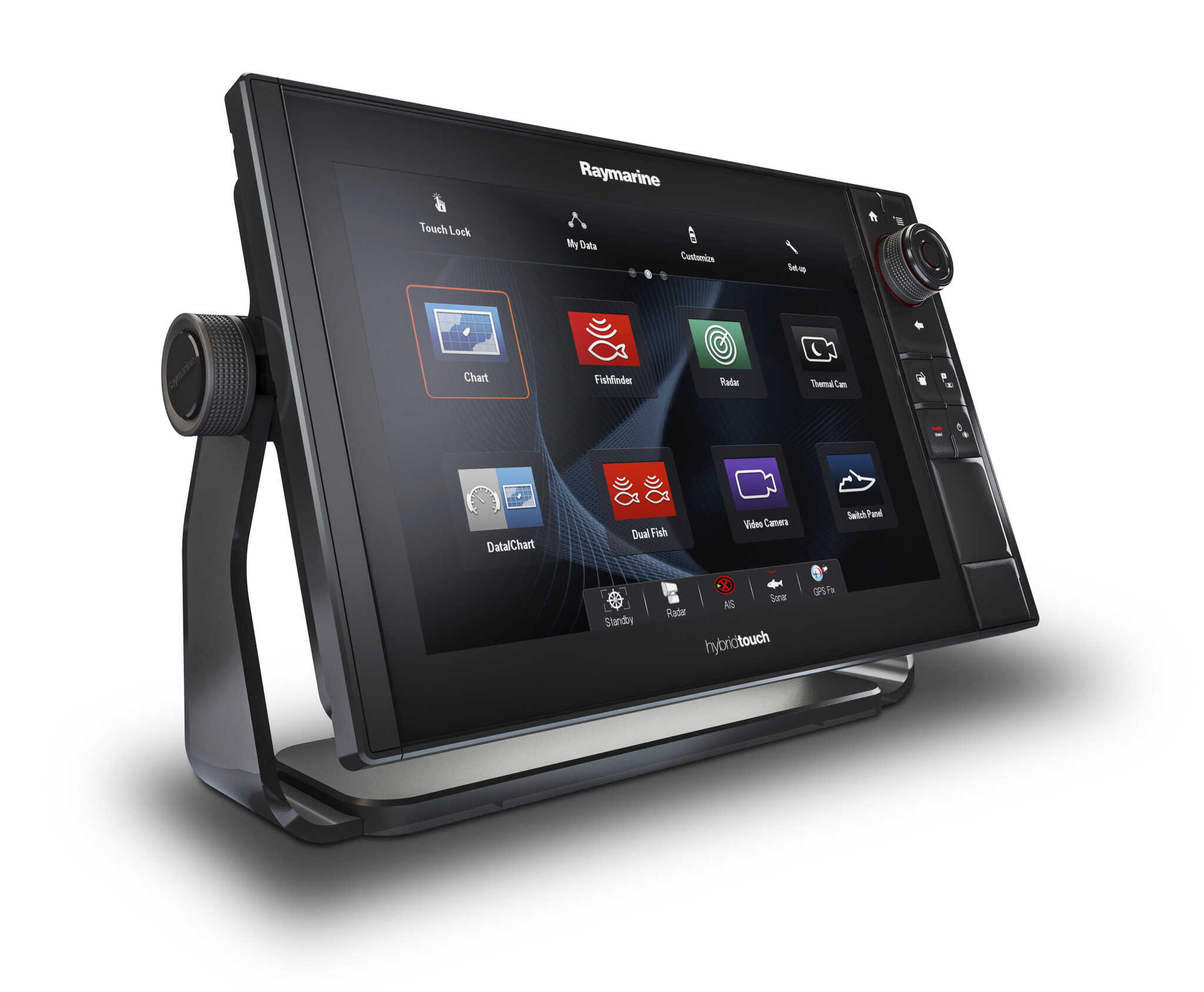 Raymarine eS128 Multifunktionsdisplay mit CHIRP DownVision™ Sonar