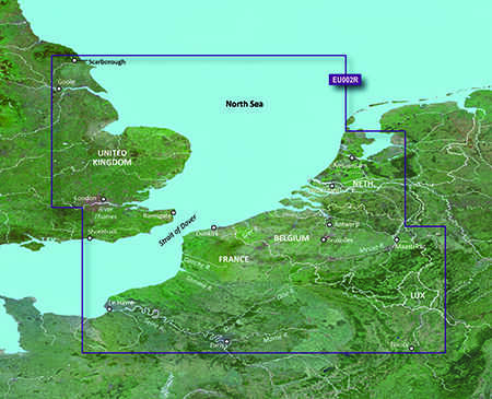 Garmin BlueChart g2 Vision VEU002R - Dover-Amsterdam & England S/E Garmin BlueChart g2 Vision VEU002R - Dover-Amsterdam & England S/E