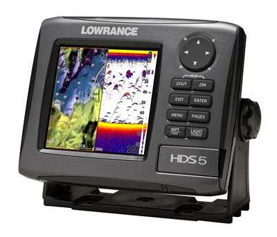 Lowrance HDS 5 Gen2 GPS Multifunktionsdisplay, 50/200 kHz