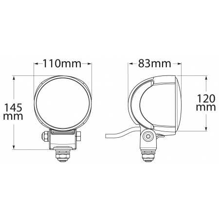 Hella Marine LED Mega Beam Gen III