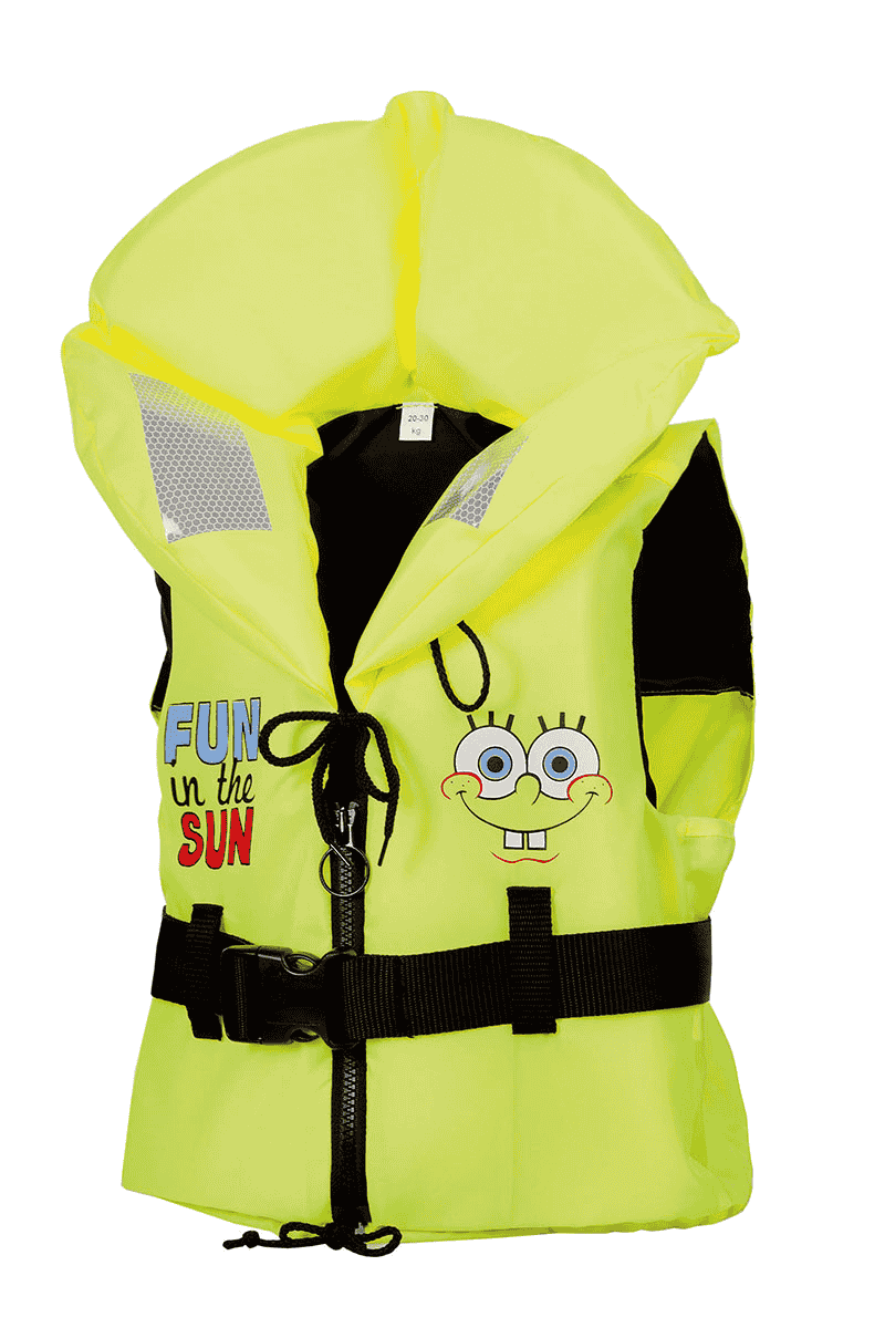 Marinepool ISO 100N Freedom Schwimmweste Kids Gelb SpongeBob 5-10kg