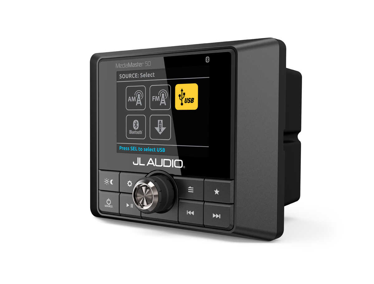 JL Audio MM 50 MediaMaster mit integriertem Verstärker JL Audio MM 50 MediaMaster mit integriertem Verstärker