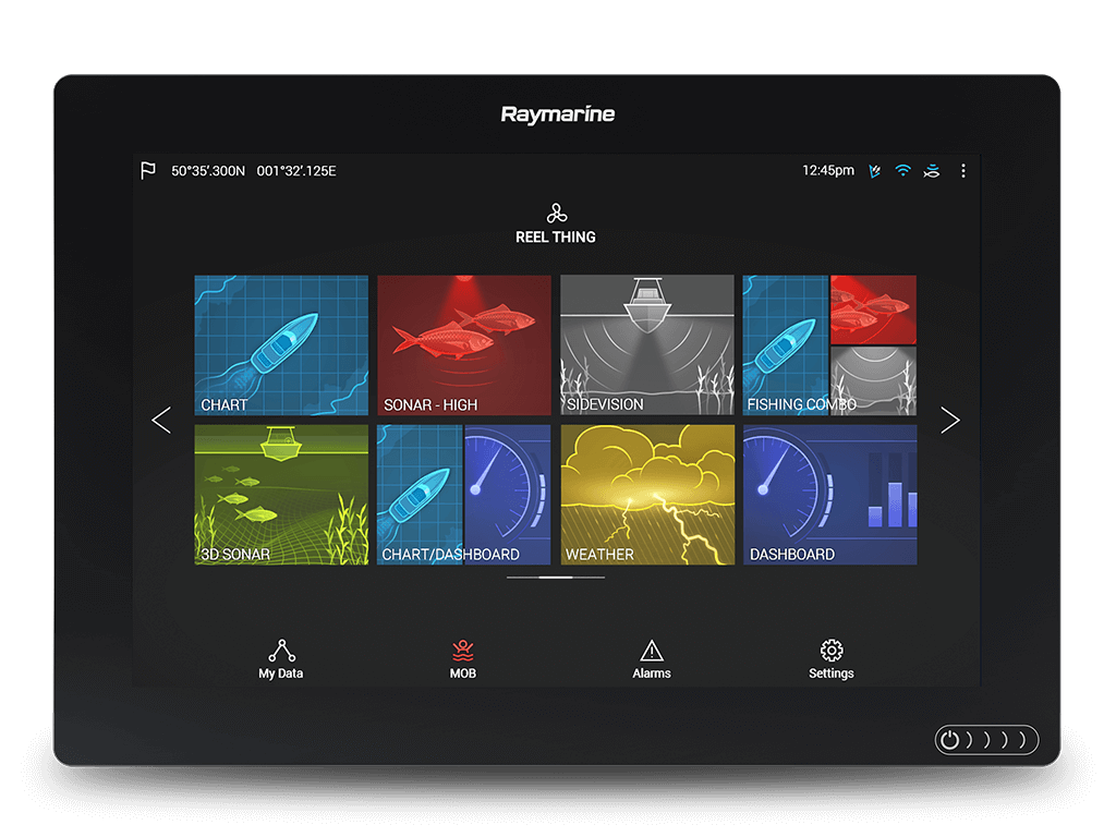 Raymarine Axiom 12 Multifunktionsdisplay