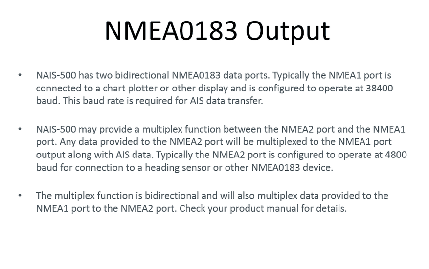 Simrad/Lowrance/B&G NAIS-500 AIS-Transponder