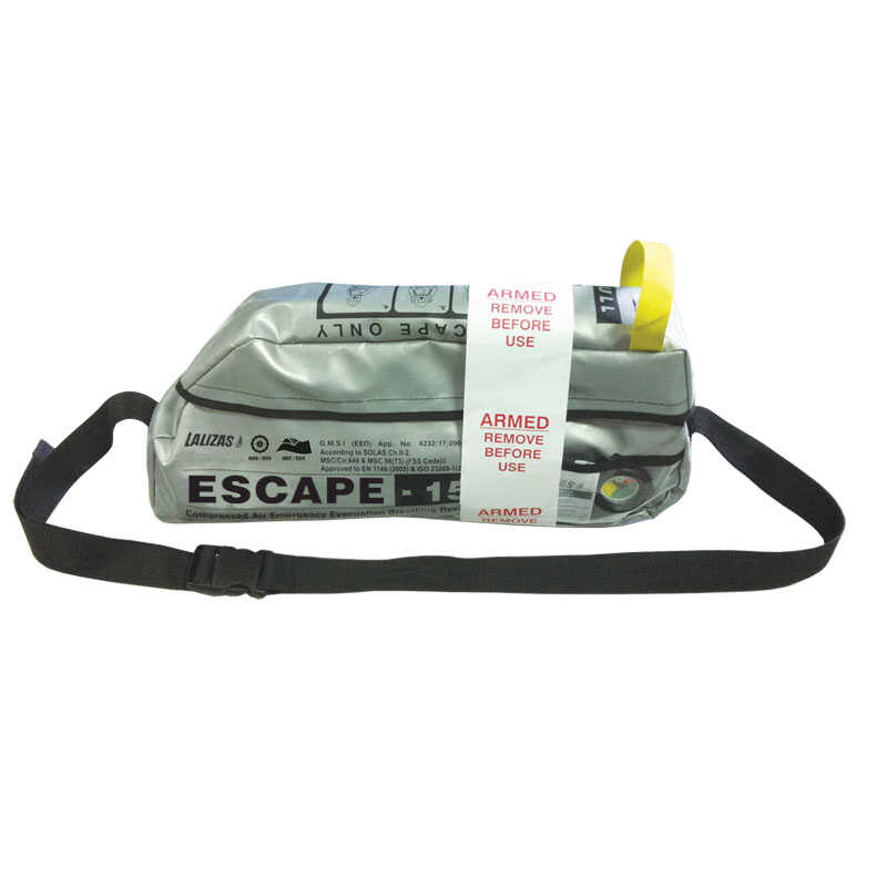 Lalizas ESCAPE-15 EEBD Notfall-Fluchtatemschutzgerät (SOLAS/MED)
