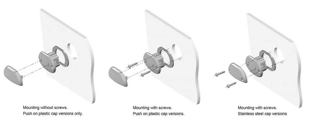 Hella Marine Easy Fit LED Stufenleuchte Kaltweiß