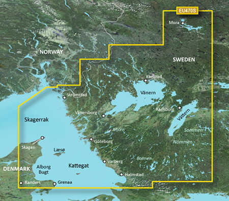 Garmin BlueChart g2 Vision VEU470S - Stromstad-Halmstad Garmin BlueChart g2 Vision VEU470S - Stromstad-Halmstad