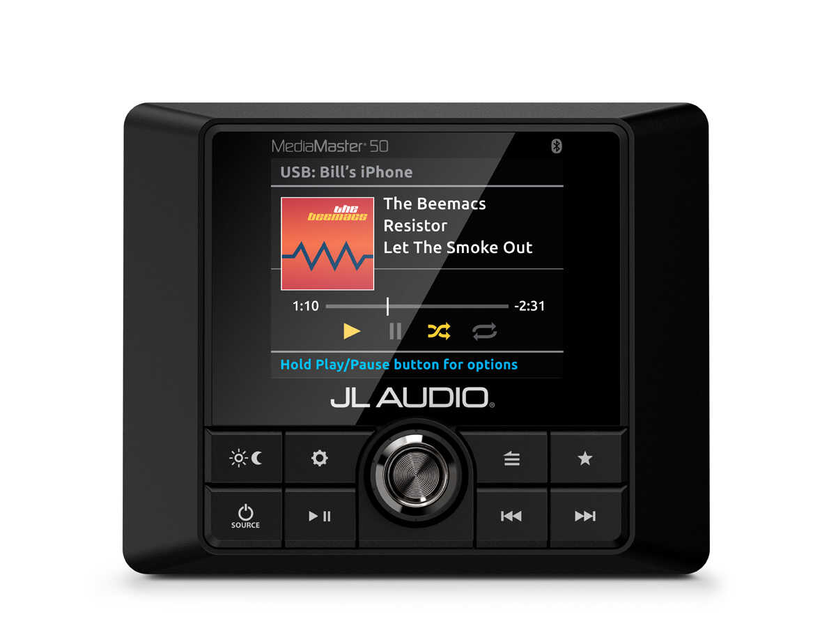 JL Audio MM 50 MediaMaster mit integriertem Verstärker JL Audio MM 50 MediaMaster mit integriertem Verstärker