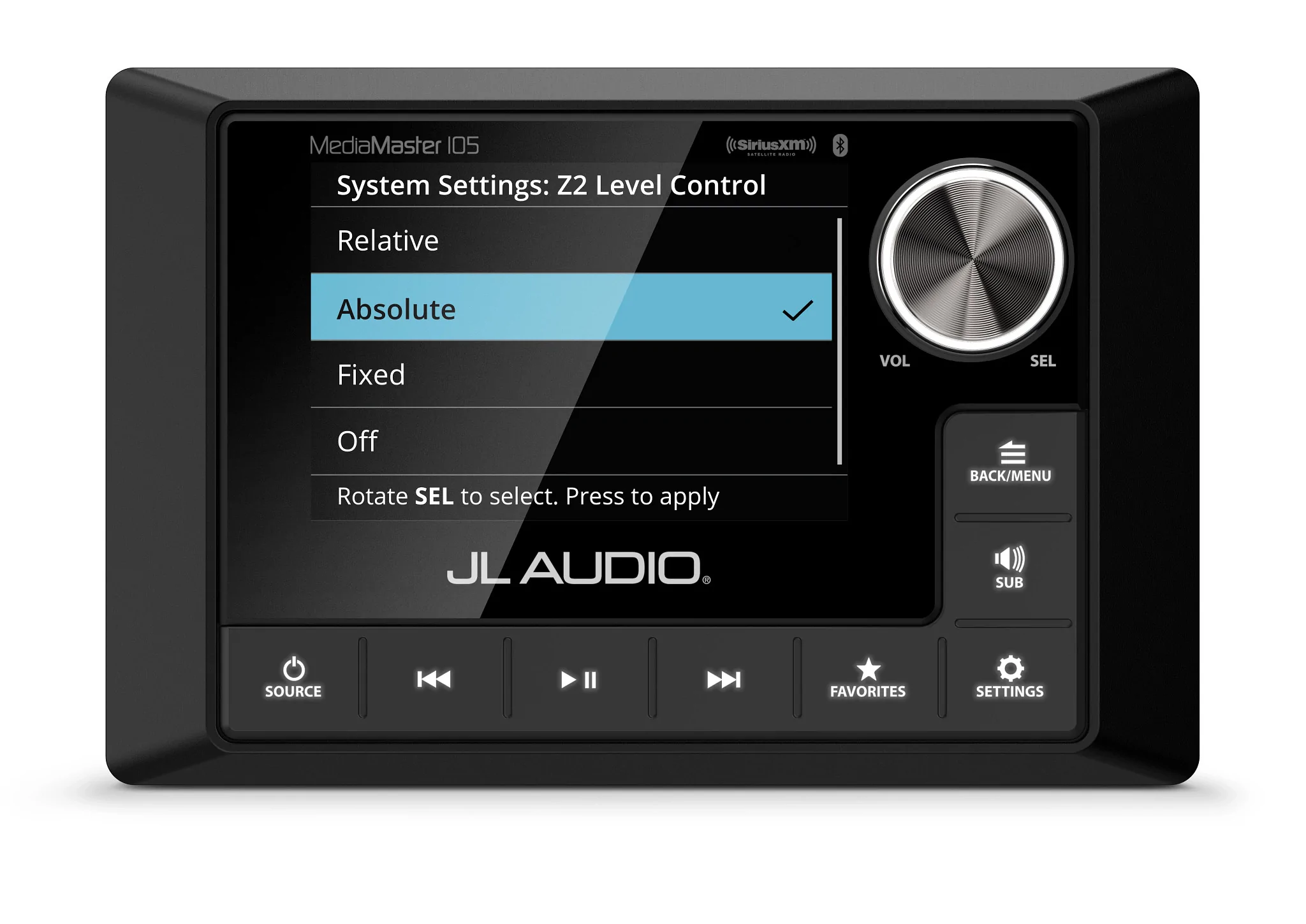 JL Audio MediaMaster 105