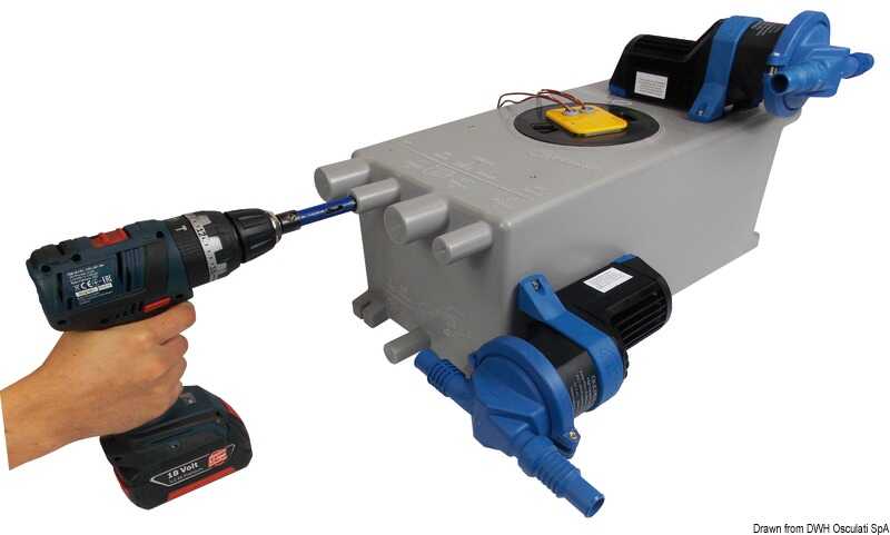 Whale Grauwassertank 8L mit IC Sensor