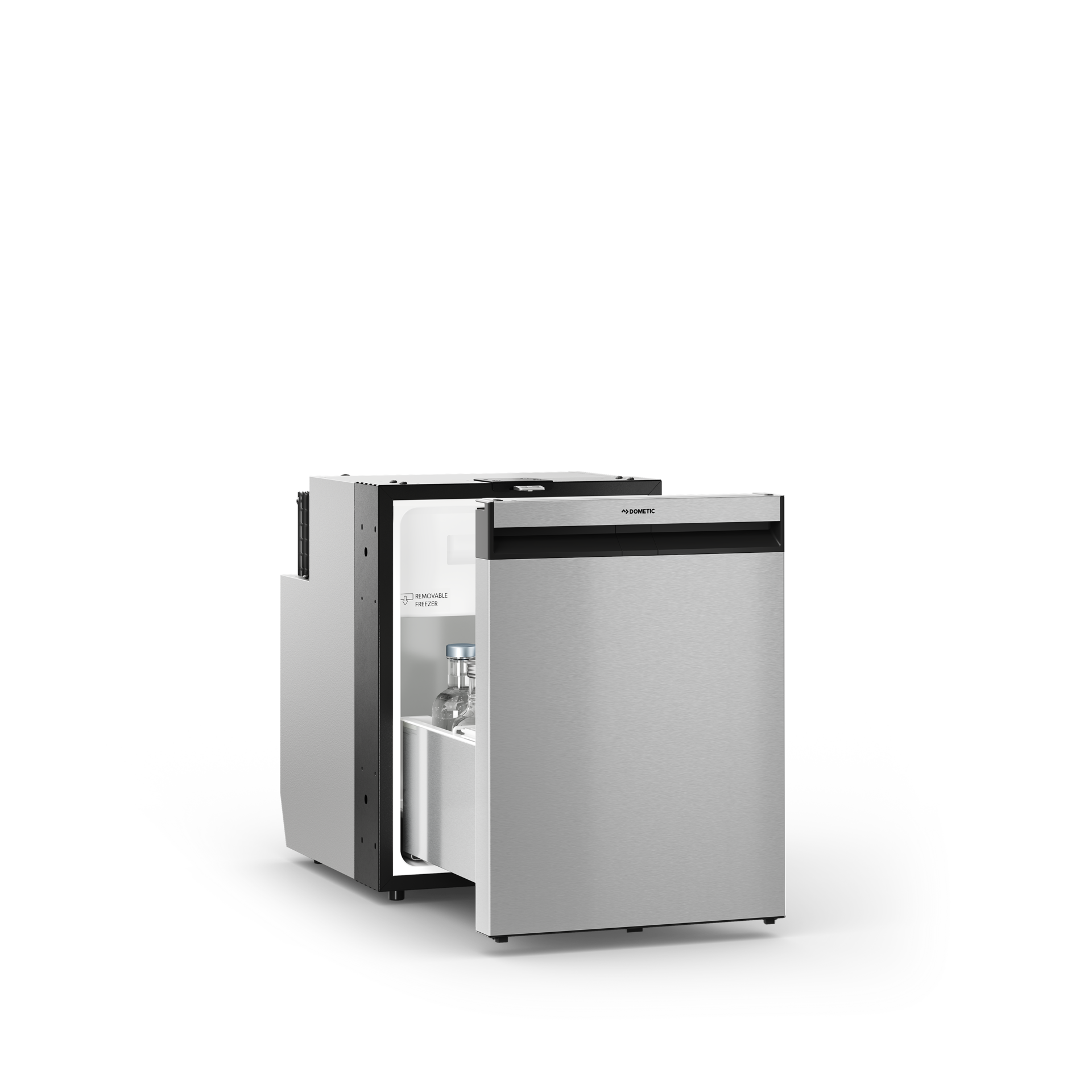 Dometic NRXD 50S Ausziehbarer Kühlschrank 44 l mit Edelstahl-Front
