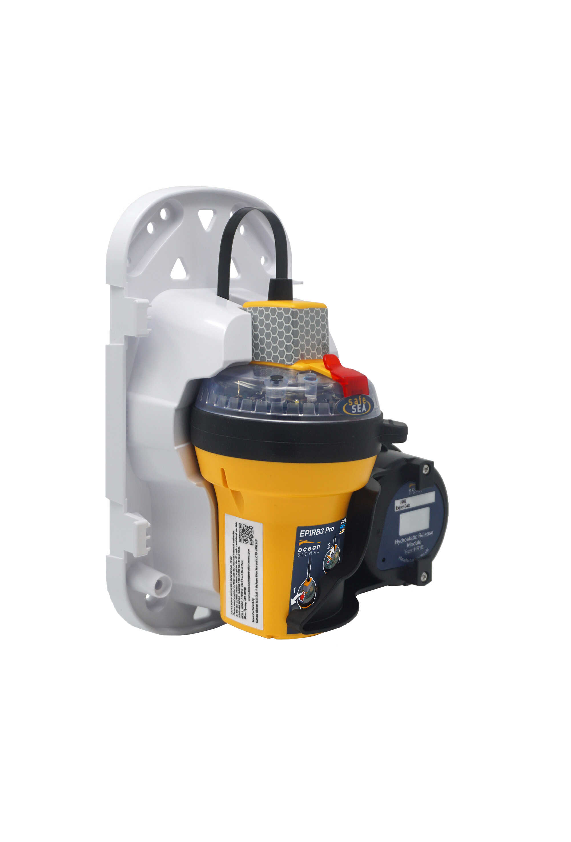 Ocean Signal rescueME EPIRB3 PRO, mit Floatfree-Gehäuse und AIS & RLS Lebensdauer von 10 Jahren, 422g