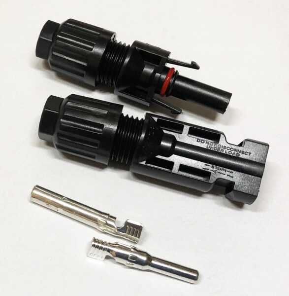 SUNBEAMsystem MC4 Stecker + Buchse – Paar