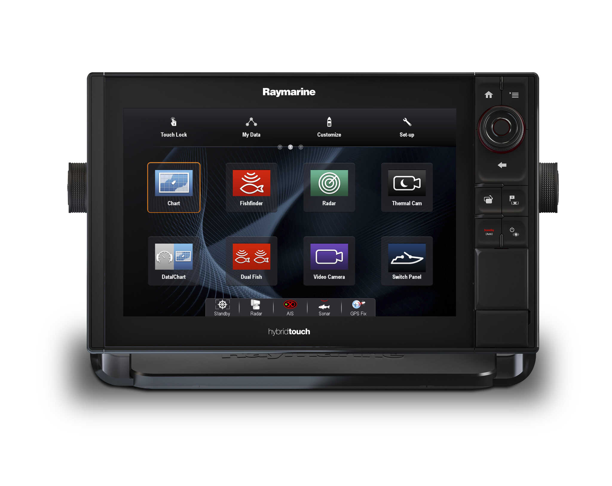 Raymarine eS127 Multifunktionsdisplay mit ClearPulse™ Sonar