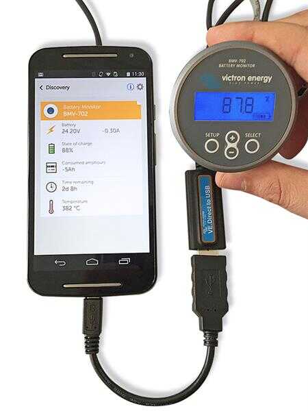 Victron Energy BMV-712 Smart, schwarz