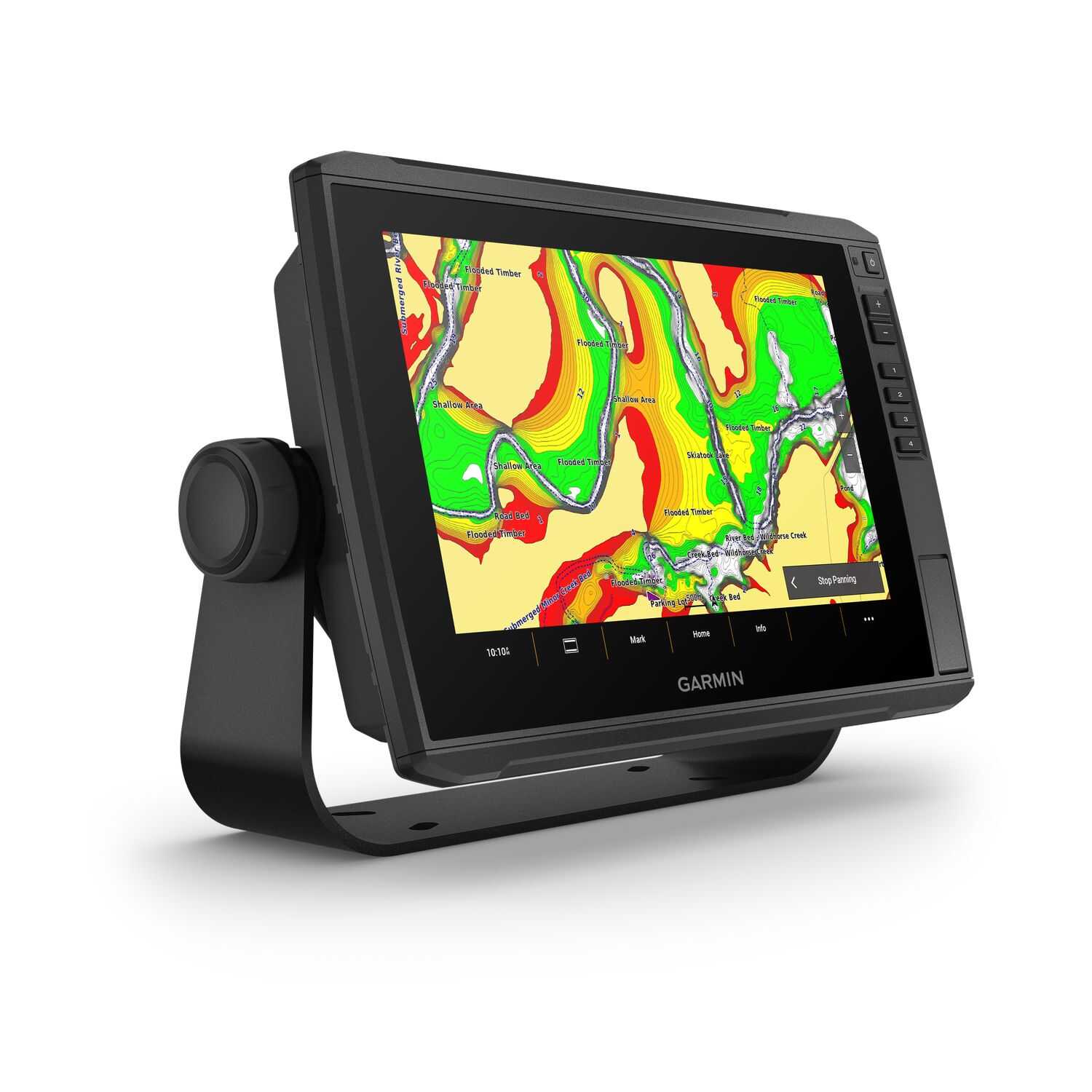 Garmin ECHOMAP Ultra 2 102sv Kartenplotter mit Navionics+ Seekarte und klarer Darstellung für Küsten- und Binnengewässer