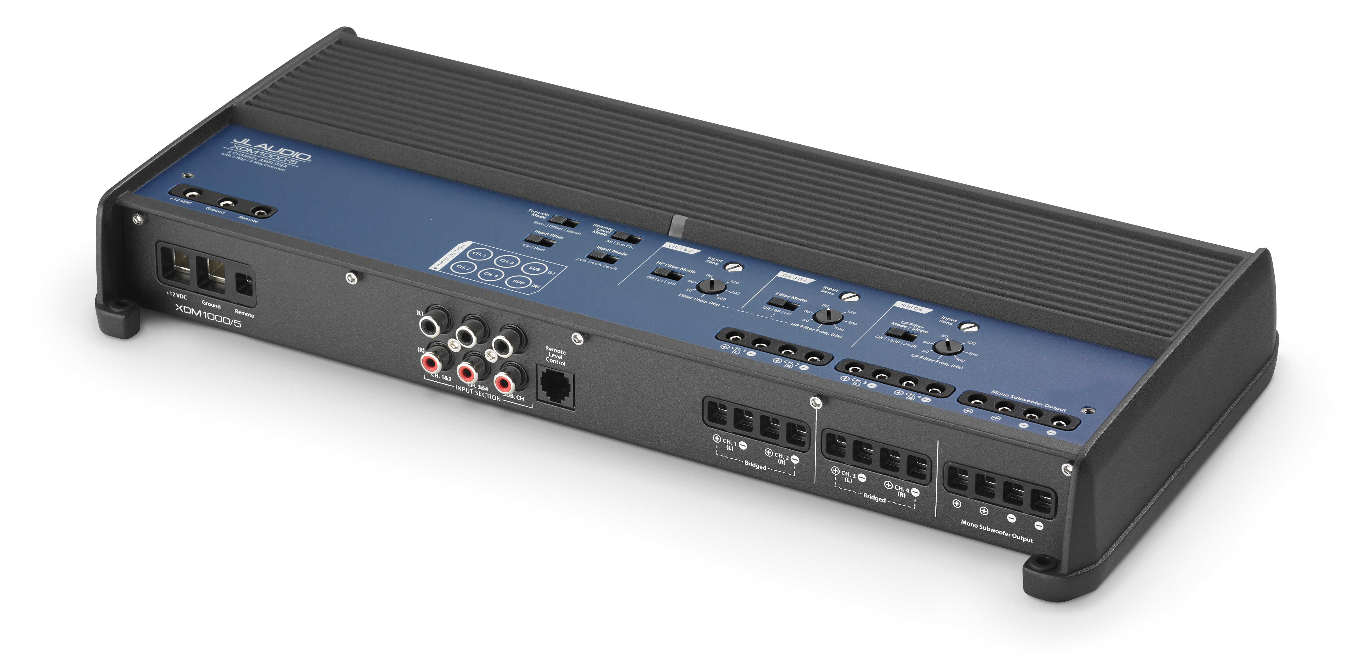 JL Audio Marine XDM-Serie Klasse D Verstärker 1000W, 5 Kanal