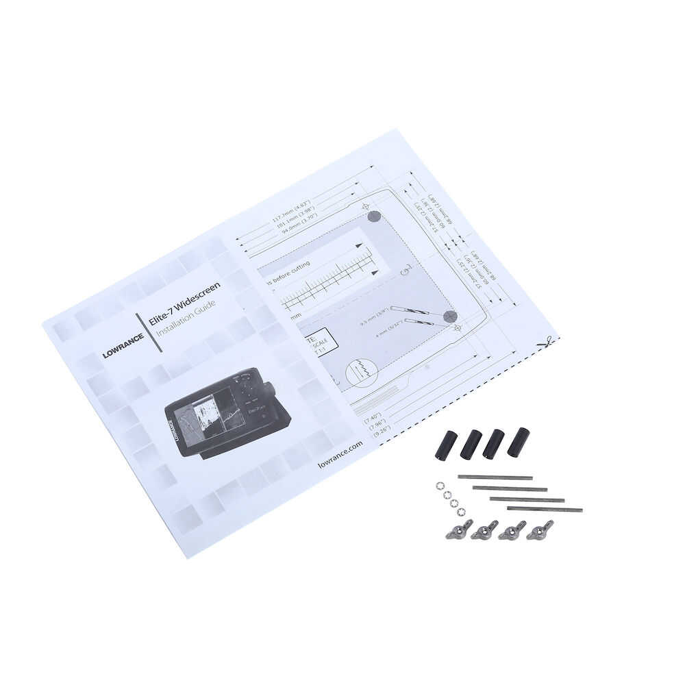 Lowrance E-7 Flush Mount Kit