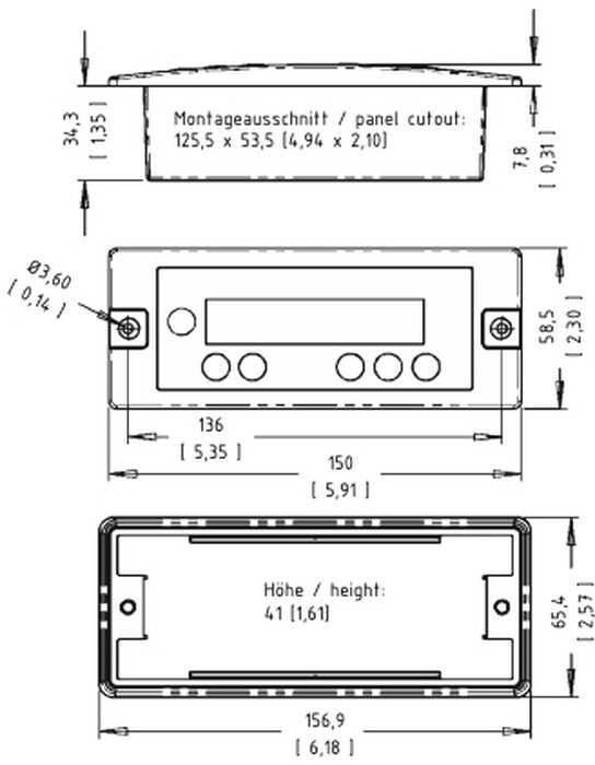 SunWare FOX-MD1 LCD Fernanzeige