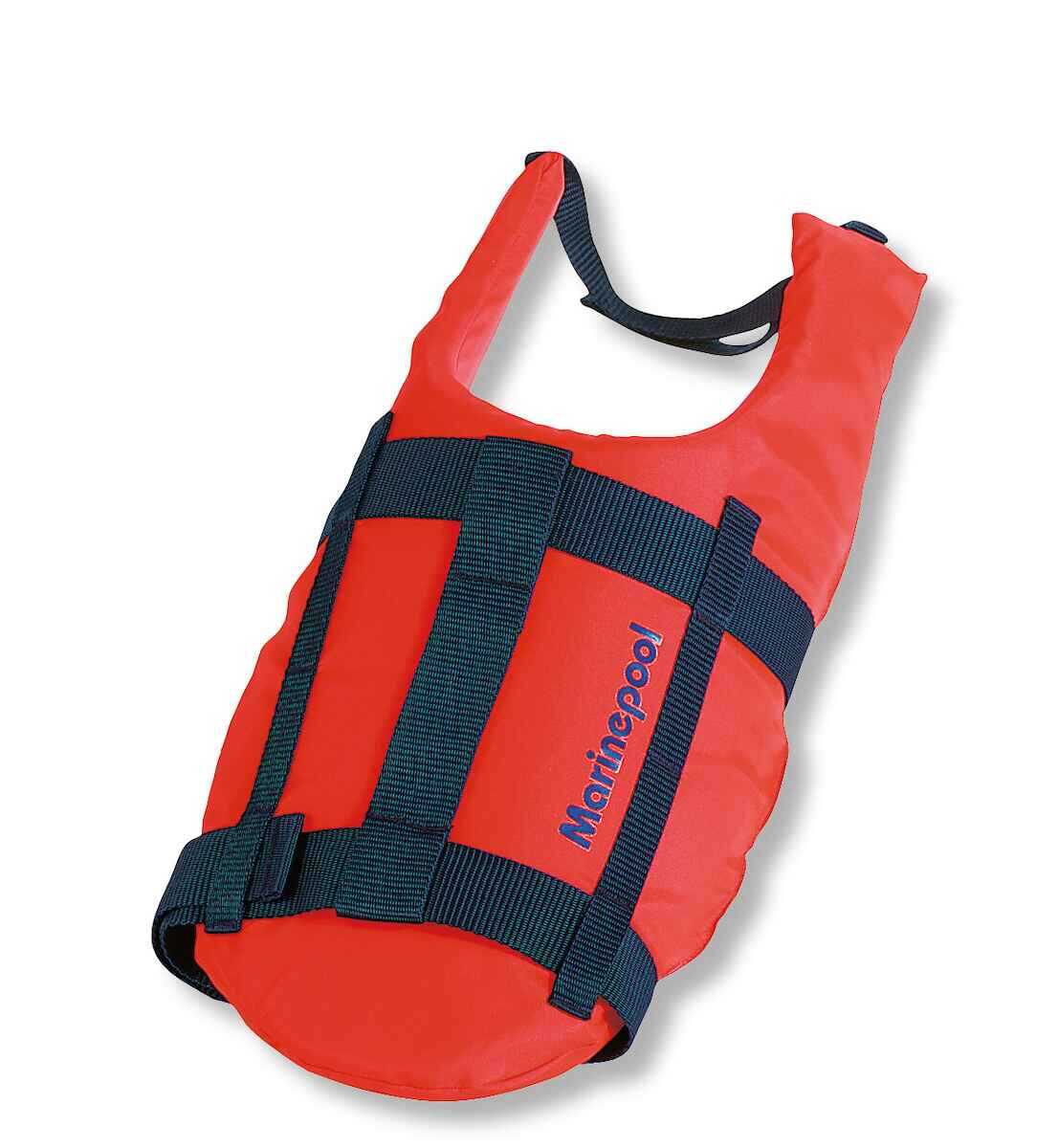 Marinepool Dog Life Jacket Orange geeignet für Dackel, Beagle, Terrier, Labrador, Golden Retriever